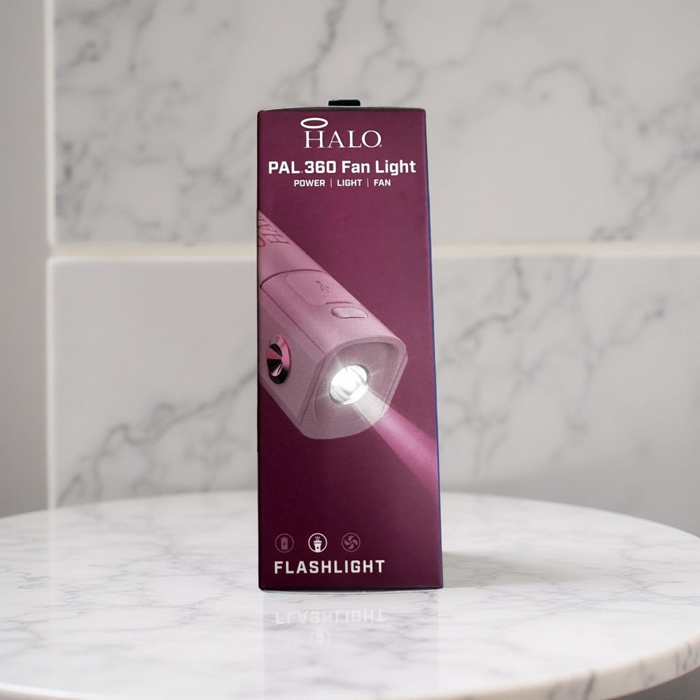 Halo PAL 360 Multifunctional Power Light Fan